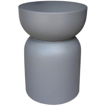 Taburete Bacoli Gris Cemento 33 x 33 x 46 cm