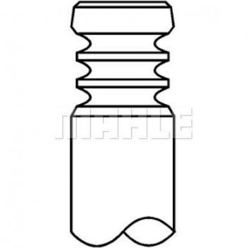 Válvula de escape MAHLE ORIGINAL 011 VA 31929 000