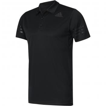 adidas Climacool Polo de Tenis, Hombre, Negro, XL