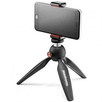 Manfrotto Pixi Smart - Mini trípode para smartphone, negro