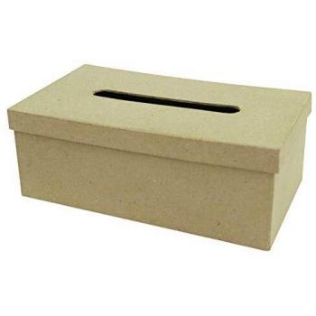 Decopatch – ac657o Caja de pañuelos, color marrón