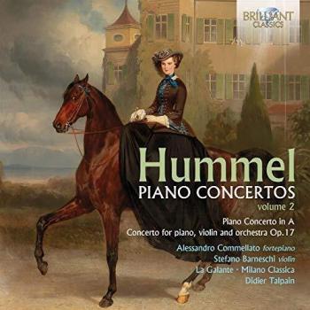 Piano Concertos Vol. 2 (CD) - BRILLIANT CLASSICS Hummel