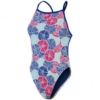 Bañador de mujer de natación Allover Vback Speedo