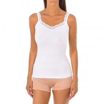 KISSES & LOVE Camiseta de encaje de mujer