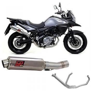 GP GUN by ARROW 73540TG SILENCIADOR COMPLETO SUZUKI V STROM 650 2015