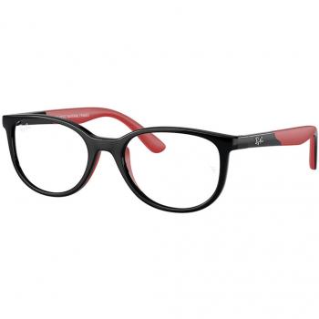 Ray-Ban Kids RY1622 3928 Kids' Eyeglasses Black Size 48 (Frame Only) - Blue Light Block Available, Free Lenses - HSA/FSA Insurance