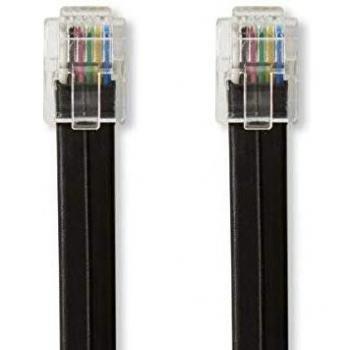 NEDIS Cable de extensión de Las telecomunicaciones Cable de Telecomunicaciones | RJ12