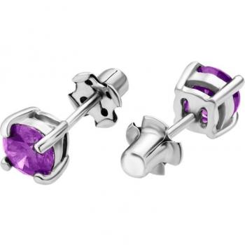 Pendientes Time Road WS00422/4 de Plata para Mujer con Acabado Brillo Basics
