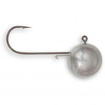 Quantum Anzuelo Z Jig Head Sea Unisex para Adultos, sin Plomo, Color Plateado, 8/0