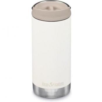 Klean Kanteen Botella térmica Insulated Wide de 12oz con tapón Café Cap 2.0