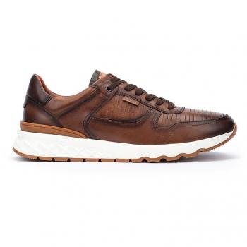 Zapatillas de piel para hombre Pikolinos ARANDA M8R con suela extraligera y plantilla acolchada Memory Foam