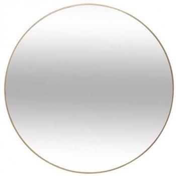 Espejo de pared redondo Alice dorado - metal D76 cm Atmosphera créateur d'intérieur