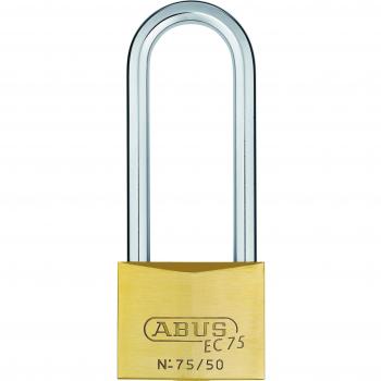 Abus 75/50HB80 - Candado Extra-Classe latón con llave de seguridad 50mm arco extralargo