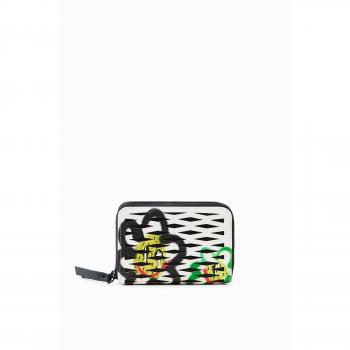Desigual Women's Artistic Multicolor Zip Wallet - One Size