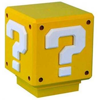 Paladone Mini Question Block Light, Super Mario Bros. Officially Licensed Nintendo Merchandise