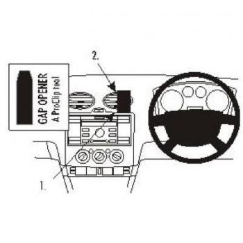 Brodit ProClip - Kit de coche para Ford Focus 05-10