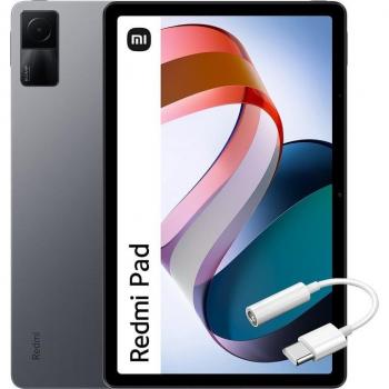 Xiaomi Redmi Pad 10,6 Gris Grafito 128GB 4GB RAM + Cable USB-C a Jack