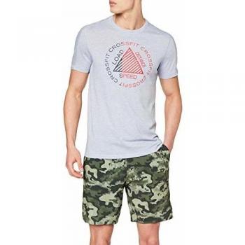Reebok RC Move tee Camiseta, Hombre, Denim Dust Mel, L