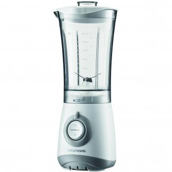 Grundig SM 3330 - Licuadora, molinillo de café, licuadora o picadora con recipiente con cierre sin BPA, 300 ml, color blanco y plateado