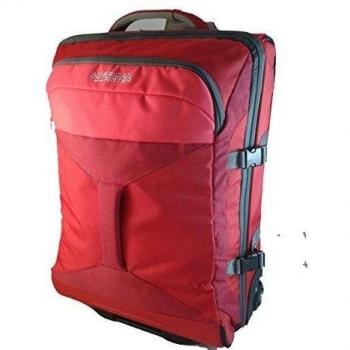 American Tourister Road Quest 2 55/20 Bolsa de Viaje con Ruedas, 40 Litros, Color Rojo