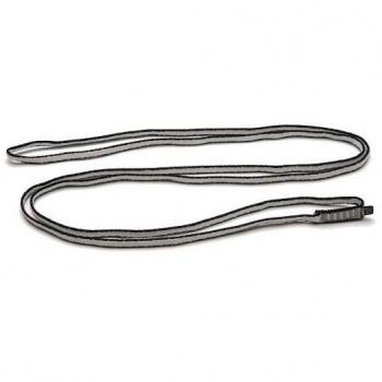 Cinta Dyneema Fixe 8mm x 180cm (Negro/Naranja) - Anillo de Cinta Dyneema