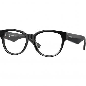 Burberry BE2410F Asian Fit 4121 Women's Eyeglasses Black Size 53 - Blue Light Block Available
