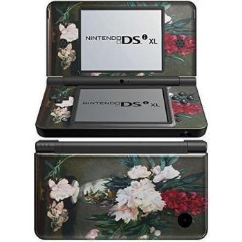Colección 105, personalizado Console Nintendo DS Lite, 3ds, 3DS XL, Wii U Wrap Faceplates Decal Vinyl piel adhesivo pegatina skin protector Manet - Still Life Vase With Peonies Nintendo DSi XL Skin.