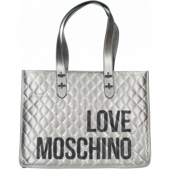 Love Moschino I Love Shopping Shopper metal