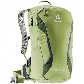 Mochila Deuter Race Exp Air Pistacho con ventilación y capacidad expandible