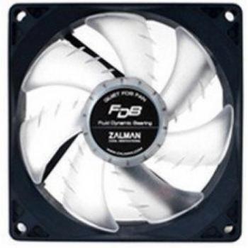 Ventilador de Ordenador Zalman ZM-F2 FDB(SF), 92mm, Negro y Transparente, Plástico, 12V