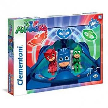 Puzzle Clementoni Supercolor PJ Masks 104 Piezas