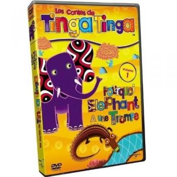 Les Contes de Tinga Tinga - Volume 1 - Pourquoi l'éléphant a une trompe ? [Francia] [DVD]