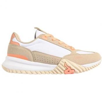 Zapatillas Kappa Authentic Arklow Rosa Perlado Blanco Mujer - Talla 40