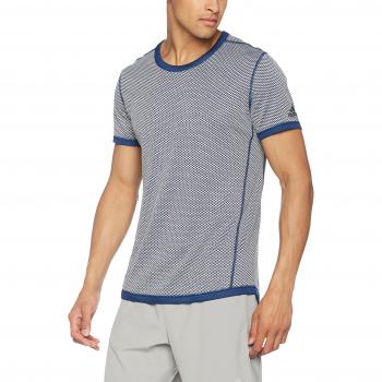 adidas BQ2207, Camiseta Para Hombre, Azul, L