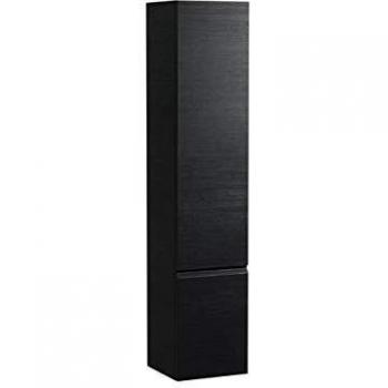 Armario Columna Laufen Pro 350x335x1650mm, 1 Puerta con Bisagra Derecha, Eiche Claro, 4 Estantes de Vidrio