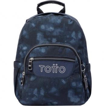 Mochila Escolar Totto Tempera Gris Nébula