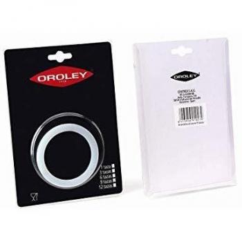 Oroley - Recambio Arandela Silicona para Cafetera Italiana de Aluminio, 12 Tazas