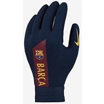 NIKE Y FCB Nk Acdmy Hprwrm Guantes, Unisex Adulto, Obsidian/Noble Red/University Gold, L