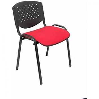 Piqueras Y Crespo PACK426PRARAN350 - Pack de 4 sillas de oficina, Rojo