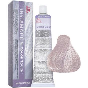 Wella Color Touch Instamatic Muted Mauve 60ml, tinte capilar demi-permanente sin amoníaco en tono malva apagado