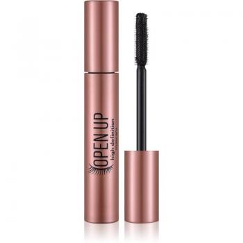 Open Up HD Mascara - Máscara de Pestañas Nutritiva para Volumen y Separación, 12 ml, Color: Negro
