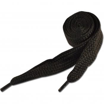 Cordones de Zapatos Gordo Color Negro de Underground Kulture 120cm x 20mm
