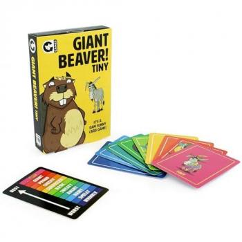 Giant Beaver Tiny Butt Party Card Game - Hilarious Wordplay for Adults, 2+ Players, Ages 16+