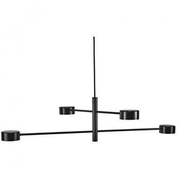 Nordlux Lámpara colgante LED Clyde, 4 luces, dos etapas