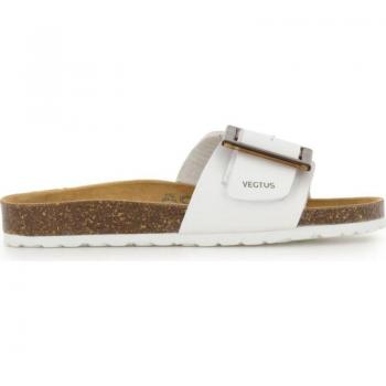 Sandalias Vegtus Duna Blanco - Hebilla Ajustable - Cuero Vegano - Sandalias de Mujer VEGTUS DUNA WHITE