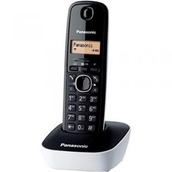 Teléfono Inalámbrico Panasonic Blanco con Identificador de llamadas DECT KX-TG1611FRW