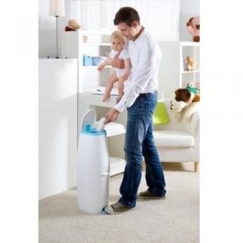 Angelcare Deluxe 2780 Cubo para Pañal con 1 Recarga