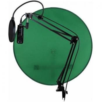 Kit de Streaming Studio NACON para PS4 y PS5 - Micrófono, soporte ajustable, filtro anti-pop, cables incluidos, color negro