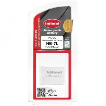 Hähnel HL-7L - Batería Li-Ion para Canon NB-7L, 7.4V, 980mAh