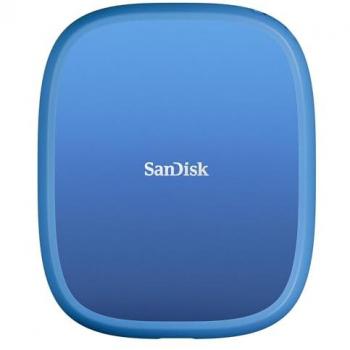 Disco Duro SSD Externo SanDisk Creator Phone 1TB USB-C 3.2 Gen 2 Resistente a Choques IP65 Azul